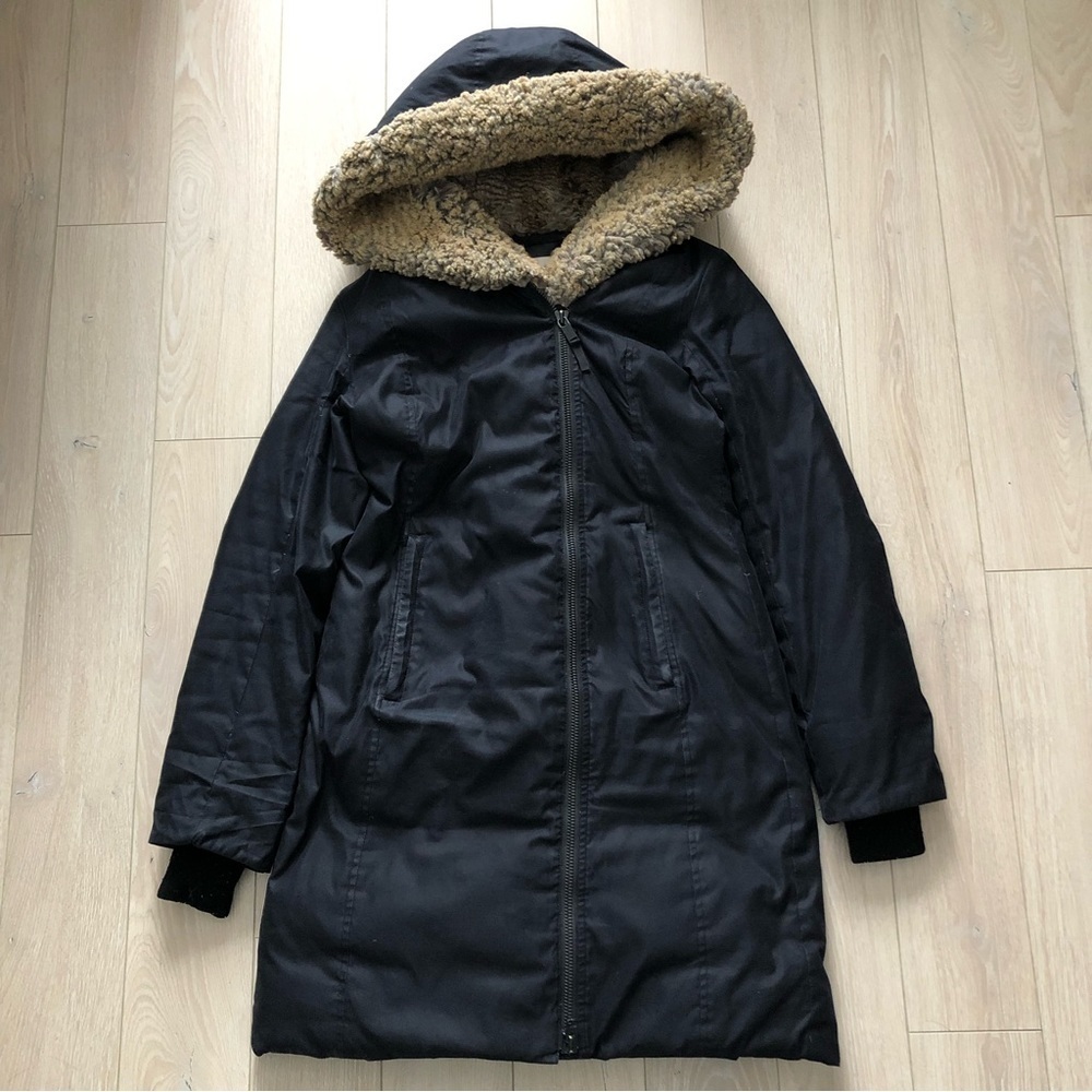 Babaton Gilligan Parka Premium Goose Down in Black